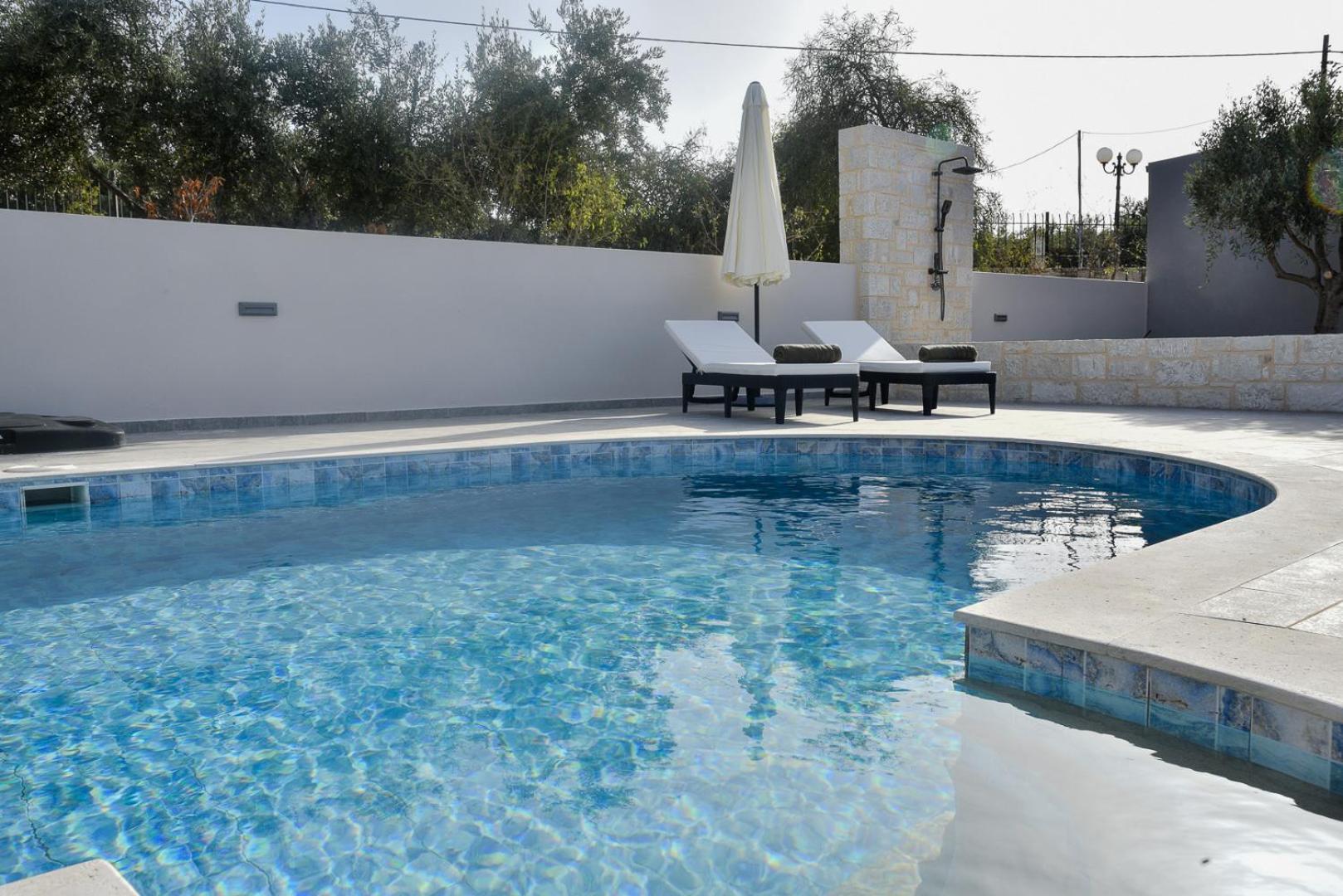 Sea View Private Pool Villa Katrin Gouves Exterior foto