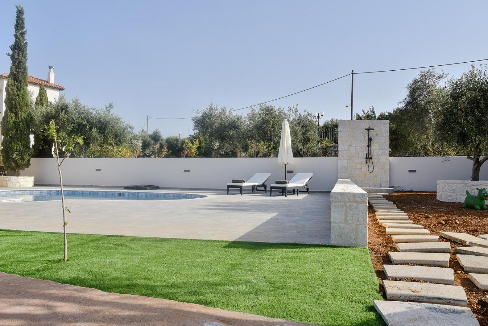 Sea View Private Pool Villa Katrin Gouves Exterior foto